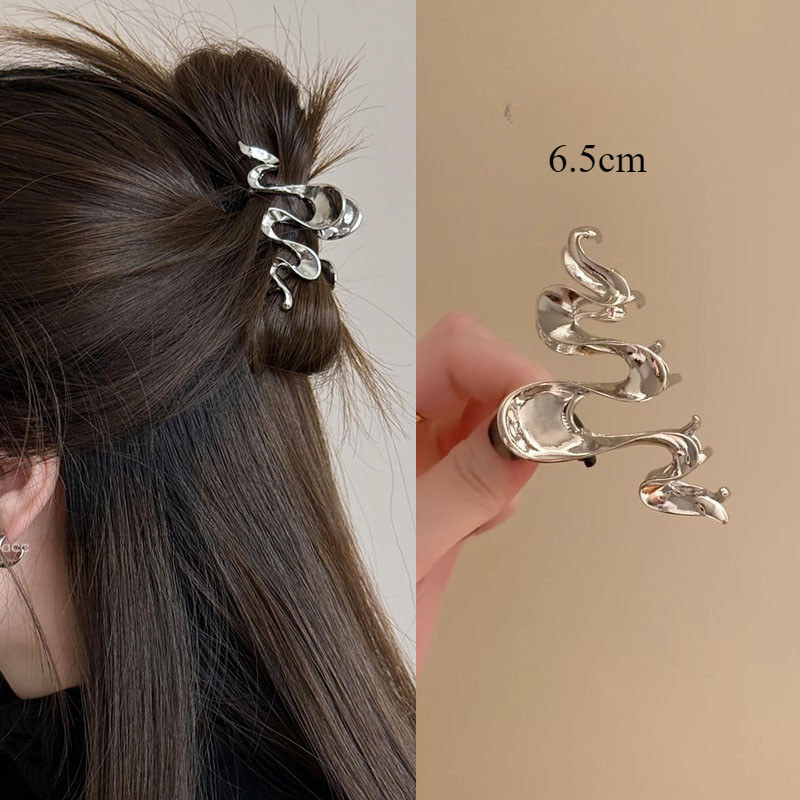 Bạc Thanh Lịch Nữ Bé Gái Hợp Kim Kim Kim Loại Kẹp Tóc Dễ Thương Kẹp Tóc Phụ Kiện Tóc | BigBuy360 - bigbuy360.vn