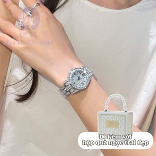 Đồng hồ nữ CILOA Gypsophila Đồng hồ chính hãng 2024 Đồng hồ thời trang mùa hè mới Xu hướng Đồng hồ nữ Anh nạm kim cương nhẹ Đồng hồ nữ doanh nhân sang trọng 291