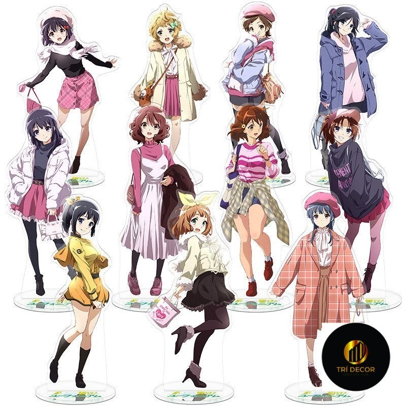 [Tùy chỉnh] Âm thanh AnimeBảng hiệu xen kẽ Acrylic xung quanh Euphonium Kumiko Oumae Reina Kousaka A