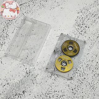 Onemeter Hai Mặt Màu Nhà Ở Băng Rỗng Kim Loại Thị Trường Mini Có Thể Ghi 55 Phút Trống Băng Cassette Băng EN