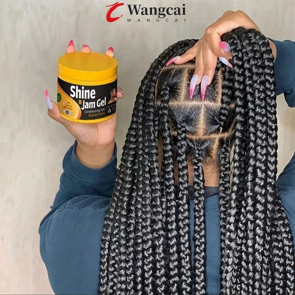 Gel bện điều hòa Extra Hold, Kem định hình giữ lâu trôi, Không có vảy chống sương mù Tames Frizz Edg