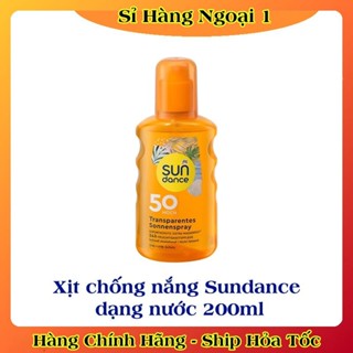 Kem chống nắng Sundance dạng xịt nước của Đức -Date mới đủ bill