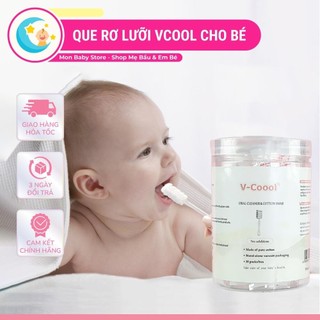 Que rơ lưỡi v-coool tiện lợi cho bé - tưa lưỡi cho bé v-cool