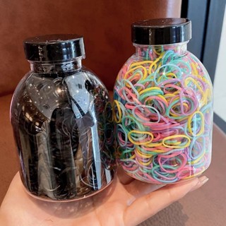 Hộp Chun Buộc Tóc Hình Ngộ Nghĩnh - Combo Đa Màu Sắc Kèm Hộp Đựng - Hauy