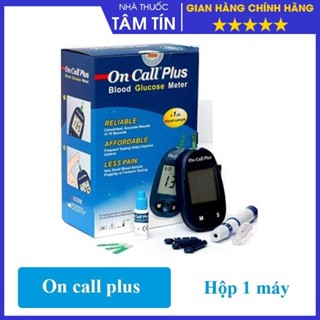 Máy Đo Đường Huyết On Call Plus tặng kèm 25 que test bảo hành trọn đời máy