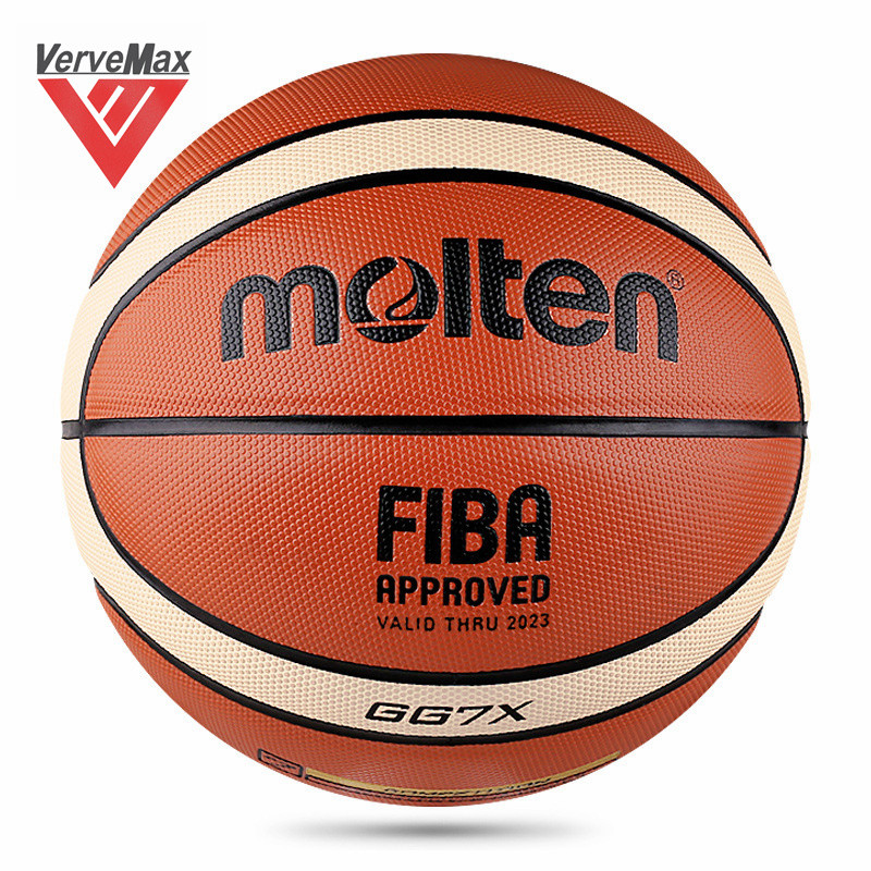 Bóng rổ Molten FIBA GG7X  Size 7 Da PU Cao Cấp, Chống Mài Mòn, Chơi Được Cả Trong Nhà Và Ngoài Trời