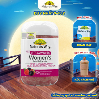 Viên Nhai Nature’s Way Adult Vita Gummies Women’s Multivitamin Bổ Sung Vitamin Và Khoáng Chất Cho Phụ Nữ Trưởng Thành