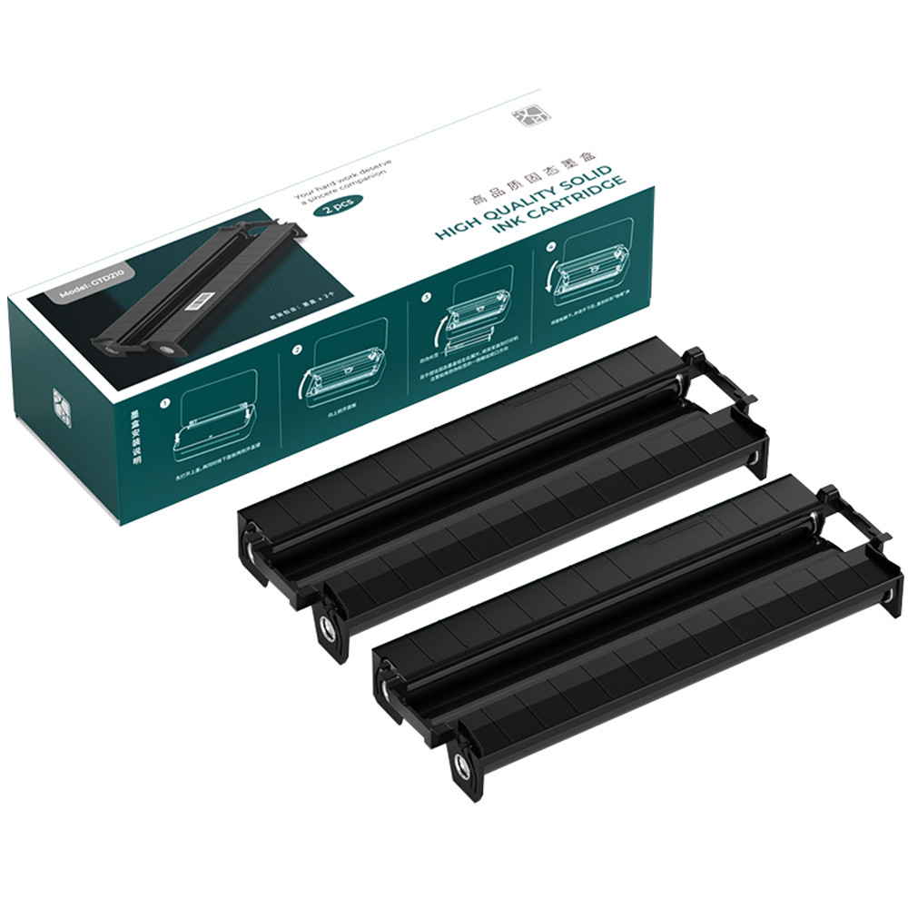 Ruy băng truyền nhiệt HPRT 2 cuộn cho máy in truyền nhiệt A4 di động GT1 cho văn phòng tại nhà