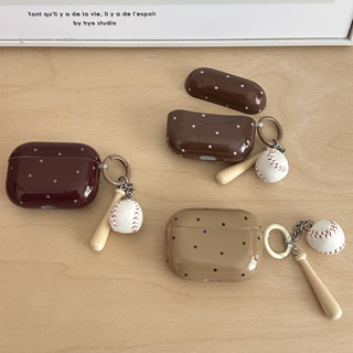 Wave Point Mềm Dành Cho Apple AirPods 1 2 3 Rd Pro 2 Hộp Bảo Quản Tai Nghe Bluetooth Không Dây Đơn Giản Cho AirPods Pro 2 Có Mặt Dây Chuyền