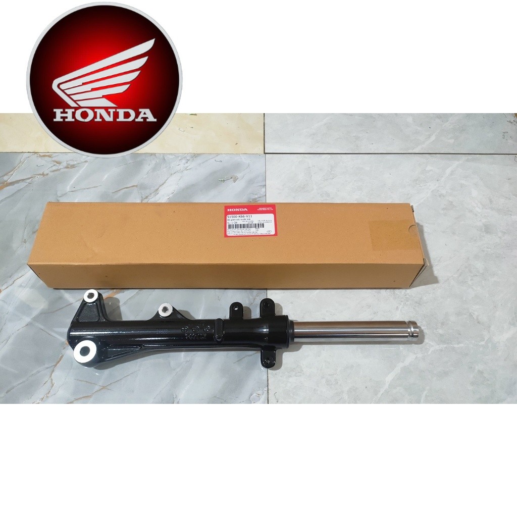 Giảm xóc, phuộc trước trái Airblade 125 đen (51500K66V11)