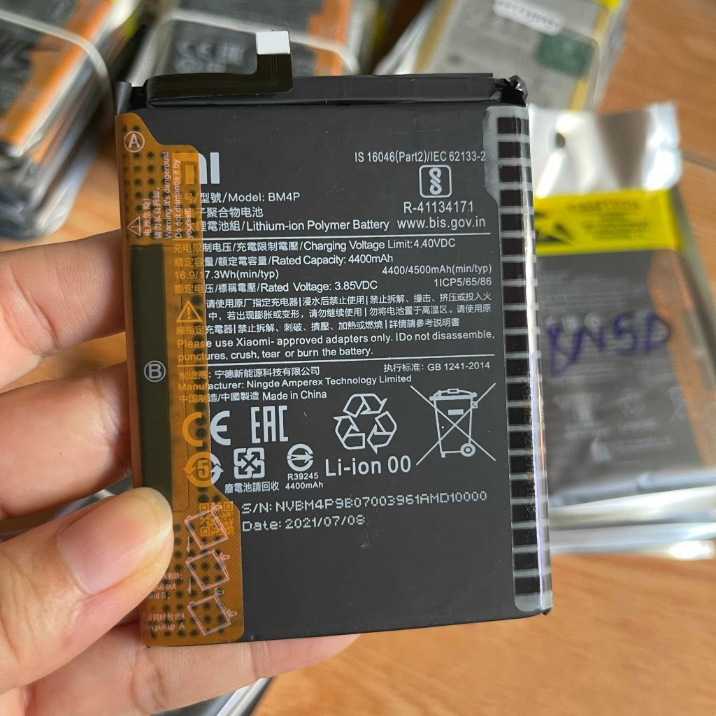 Pin Xiaomi Redmi K30 5G BM4P Dung Lượng 4500mAh Zin - Bảo Hành 6 Tháng