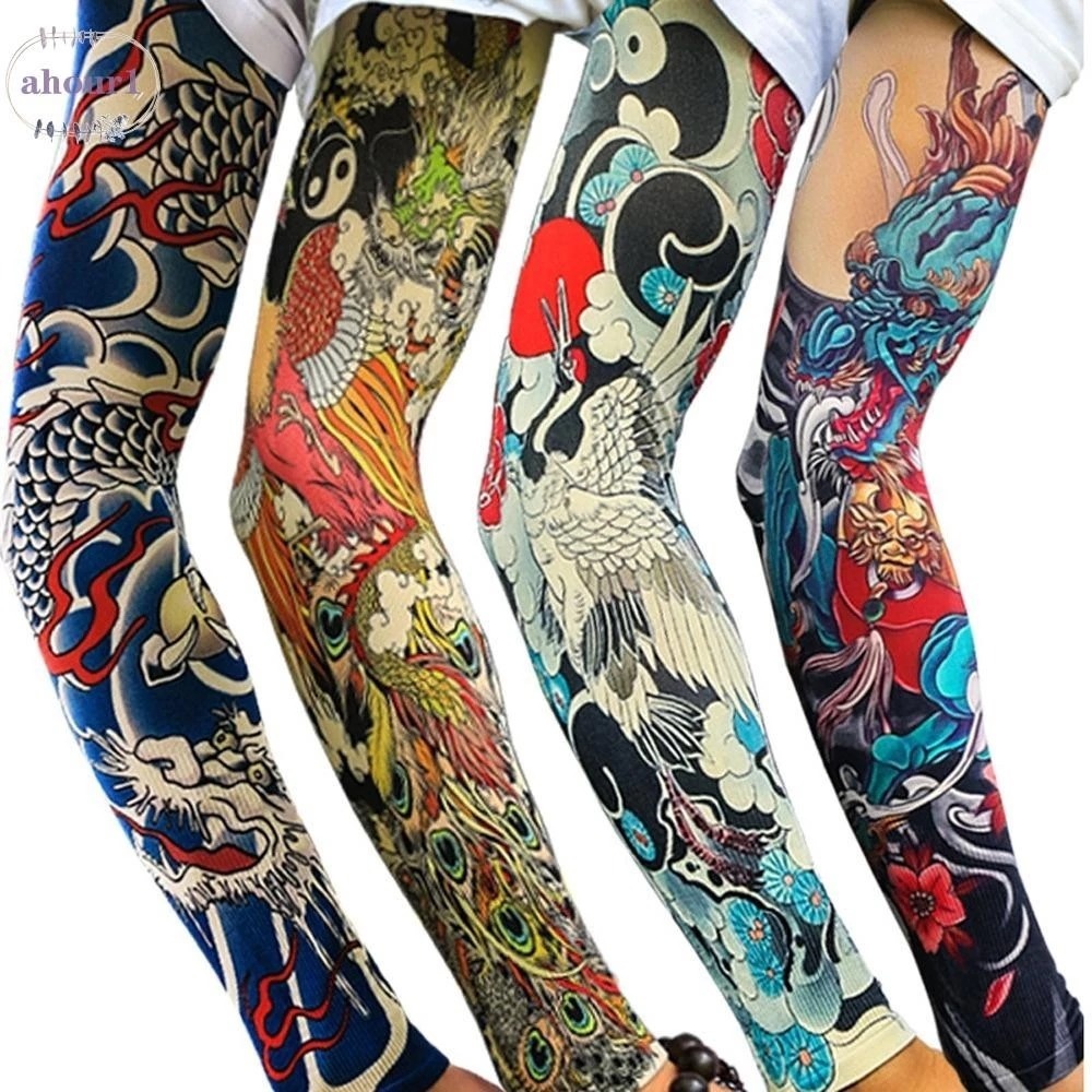 🍥jellycuty🍥Bao Tay Săm Tattoo - Găng Tay Tattoo Hình Săm