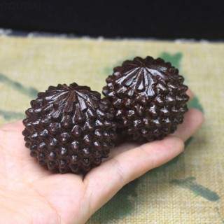 Gouda Bóng Massage tay bằng gỗ Dụng cụ cơ co giãn màu đen dành cho người lớn