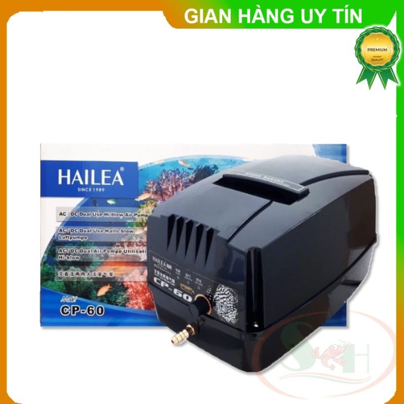 Máy sủi oxy tích điện Hailea CP / CPA 40, 60, 100, 120, 160 Air Pump bình trữ sục bể cá cảnh store3