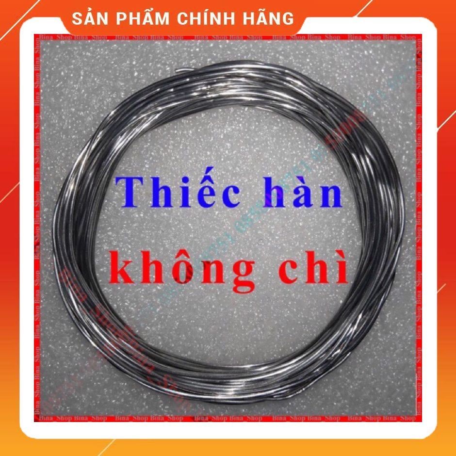 THIẾC HÀN KHÔNG CHÌ , KHÔNG ĐỘC HẠI ( thiếc 99%, bạc 0,3%  , đồng 0,7% )
