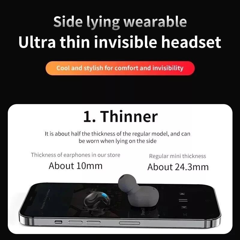 Tai nghe X55TWS Bluetooth 5.49 mới Thiết kế đơn giản Mic LED Hiển thị Giảm tiếng ồn HIFI Tai nghe không dây | BigBuy360 - bigbuy360.vn