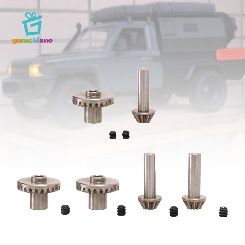 Bộ bánh răng cầu kim loại gamchiano Thay thế dễ sử dụng cho 1 / 12 MN78 MN168 MN99sv2