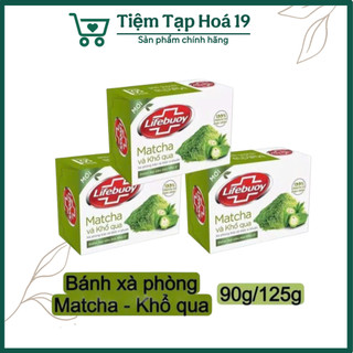  Bánh xà phòng Lifebuoy diệt khuẩn Matcha và khổ qua 90g 125g 