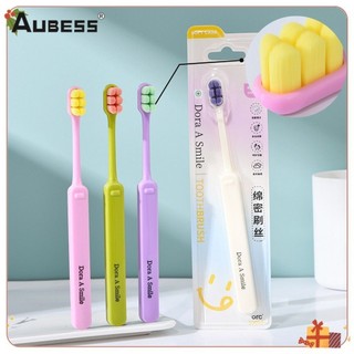 Bàn chải đánh răng Aubess Premium Dopamine dành cho người lớn, lông mềm, bàn chải đánh răng gia đình cho trẻ em