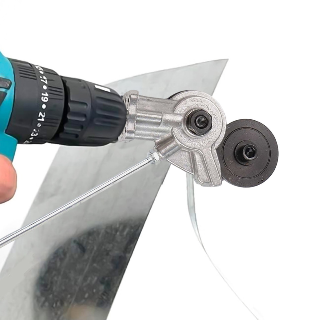 Sheet Metal Cutter Accessories Electric Drill Plate Cutter Set Plate Cutter Kit