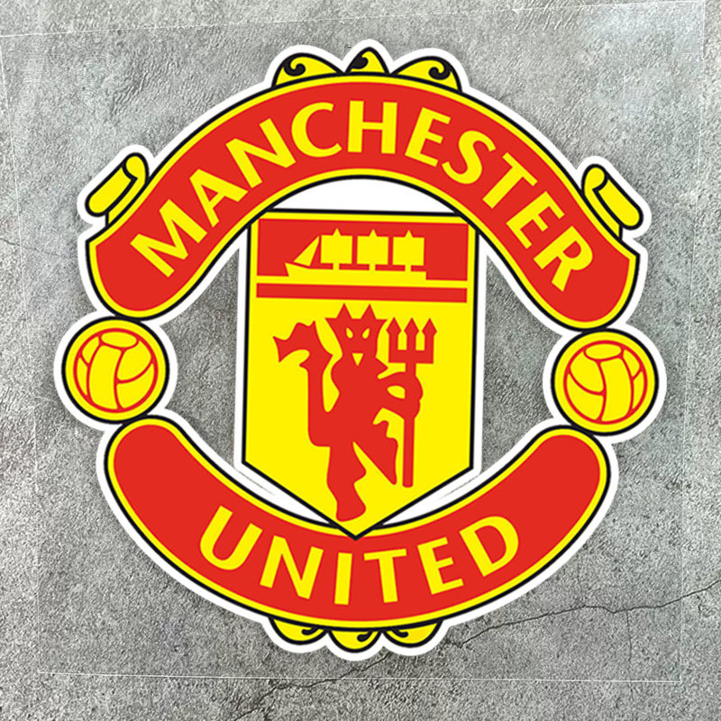 Logo đội bóng đá Manchester United Logo Car Creative Fan Car Sticker