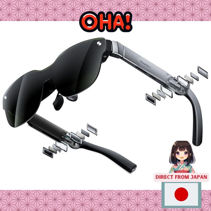 RayNeo Air 3s AR/XR Smart Glasses with 201-inch 120Hz FHD HueView Display. Compatible with iPhone 16
