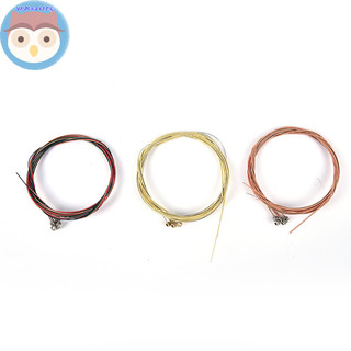 Bình 6 cái / bộ dây đàn guitar acoustic dây mưa colorfu cho đàn guitar dân gian en