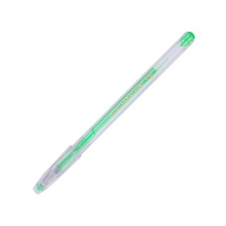 Bút gel dạ quang crown hjr-500h - mực xanh lá