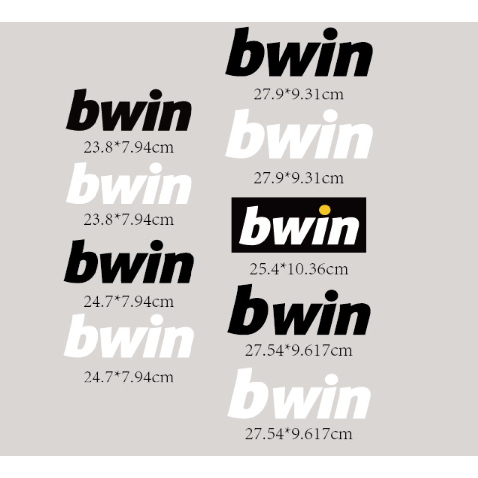 Huy hiệu Patch bóng đá truyền nhiệt BWIN