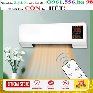 x [BH 12 tháng] Điều Hòa Mini 2 Chiều Máy Sưởi Điều Hòa Quạt Đèn Sưởi Mini 2 Chê Độ Nóng Và Mát Treo Tường Di Động