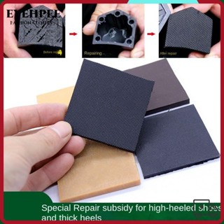  Sửa chữa giày EYEHPEE Tấm bảo vệ đế cao su chống trượt chống mài mòn Đế DIY bền bỉ Phụ kiện gót cao Đế im lặng Miếng dán chống trượt Giày cao gót 