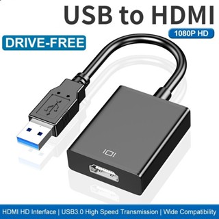 Bộ chuyển đổi USB 3.0 sang HDMI Notebook Card Video ngoài sang màn hình HD Bộ chuyển đổi PC