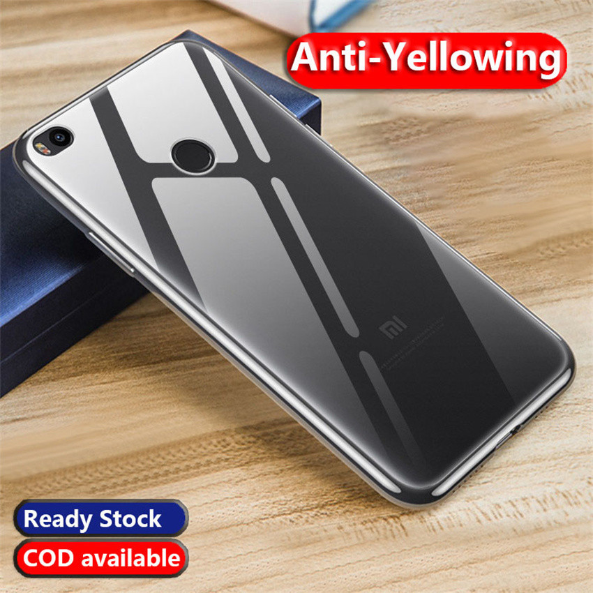 Ốp lưng chống sốc Xiaomi Mi Max 2 MDE40 MDI40 Ốp lưng cao su mềm pha lê trong suốt Slim bảo vệ Jelly