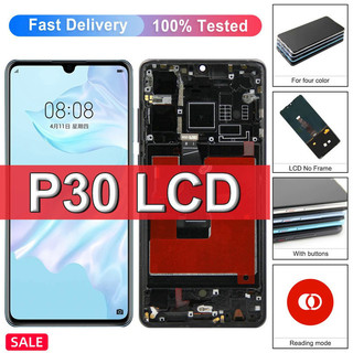 6.1" New OLED For Huawei P30 LCD Display Touch Panel Digitizer For Huawei P30 ELE-L29 Screen Replacement with Fingerprin
