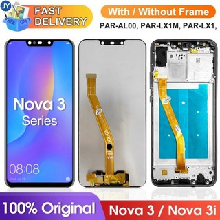 Khung màn hình nova 3 cho bộ số hóa cảm ứng màn hình lcd huawei nova 3i ine-lx1