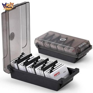 Hộp đựng danh thiếp, Hộp đựng thẻ tên tập tin kèm bộ chia & tab chỉ mục