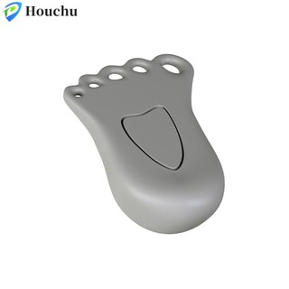 Nút chặn cửa chống gió HOUCHU, Nút chặn cửa chống đục lỗ tường bảo vệ, Chống va chạm di động Giảm tiếng ồn sáng tạo Nút chặn cửa hình chân Trang chủ