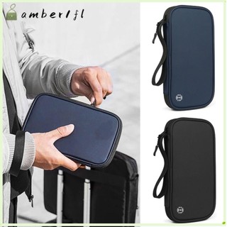 Ví du lịch AMBER1, Hộp đựng hộ chiếu gia đình chống nước nhẹ, Hộp đựng thẻ hộ chiếu di động có ngăn chặn RFID Tài liệu du lịch Người tổ chức nam nữ