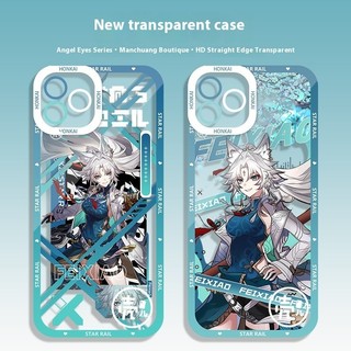 Ốp điện thoại, Honkai Star Rail, Feixiao, Lingsha, thích hợp cho iPhone 11, 12 Pro Max, X, XR, XS Max, SE, 7 Plus, 8 Plus, iPhone 13 Pro Max, iPhone 14 Pro Max, 15 Pro Max