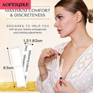 Aofeiqike 36 Cái / gói Dây Đeo Quần Lót Chống Trơn Trượt Băng Hai Mặt Quần Áo Dính Cho Nữ Da Cơ Thể Vô Hình Chống Rơi Quần Áo Băng