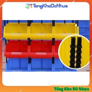 Khay nhựa đựng linh kiện, dụng cụ CÓ CHÂN ĐỠ tùy chọn kích thước