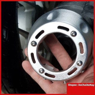 Chụp đít pô Click Vario Airblade PCX  chất liệu nhôm cách nhiệt chống nóng . DoChoiXeMay