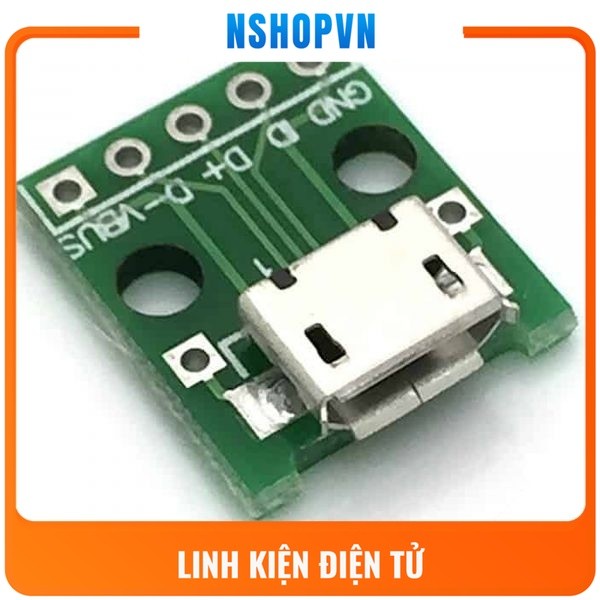 Đế ra chân micro USB đầu cái