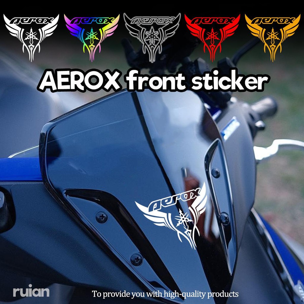 Áp dụng yamaha AEROX 155 sửa đổi đầu xe máy miếng dán chống thấm nước phụ kiện chống nắng decal