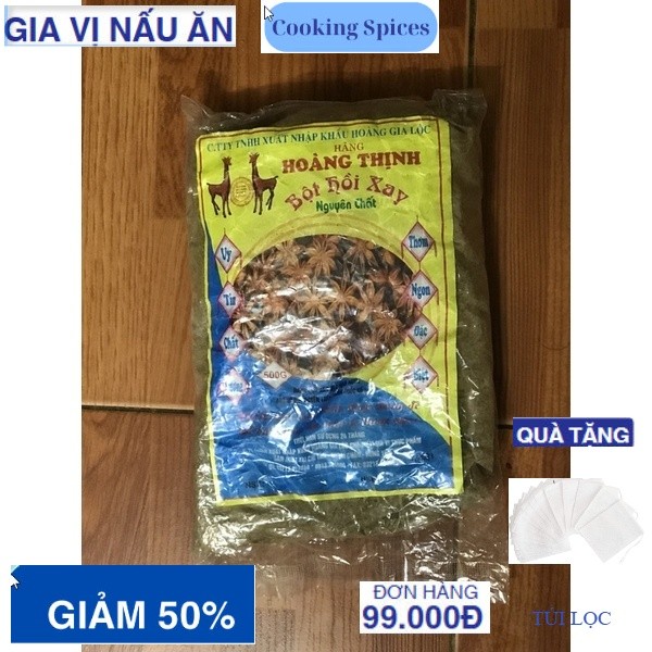 Bột Hồi xay Hoàng thịnh 500gr