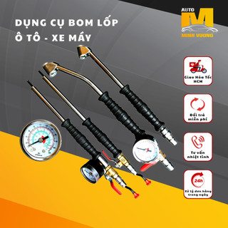 Dụng cụ bơm săm lốp xe máy ô tô