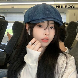 HULEQQI Mũ Họa Sĩ Thời Trang Vintage Chắc Chắn Cho Bé Gái