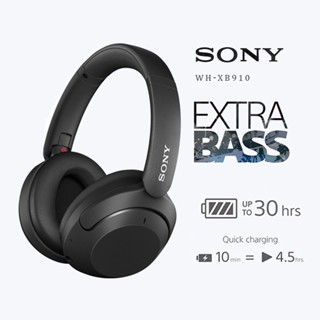 Tai nghe không dây trên tai Sony WH-XB910N Tai nghe khử tiếng ồn Tai nghe Extra Bass Chất lượng âm thanh tuyệt vời