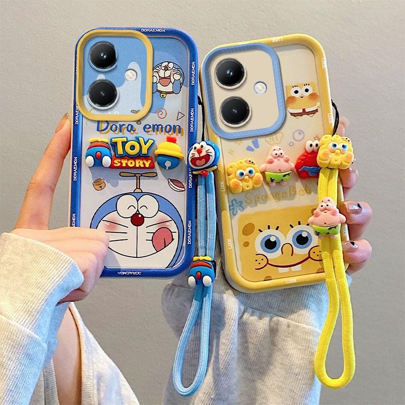 Ốp thích hợp cho OPPO a3x, A3, cph2669, cph2641 Ốp bảo vệ chống sốc hoạt hình Ốp điện thoại Silicone