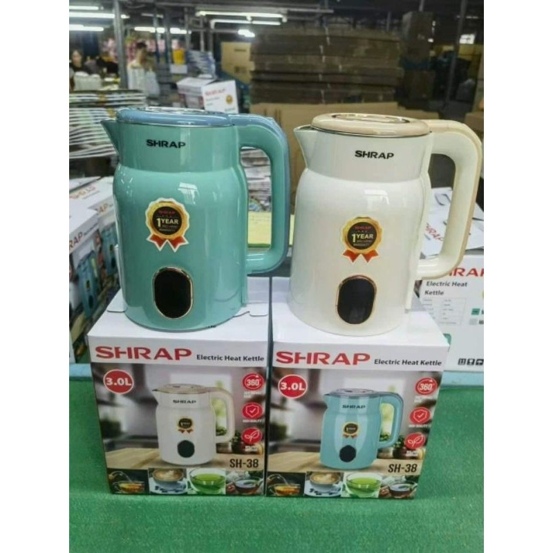 ẤM SIÊU TỐC SHRAP 3L HÀNG CHÍNH HÃNG BẢO HÀNH 6 THÁNG